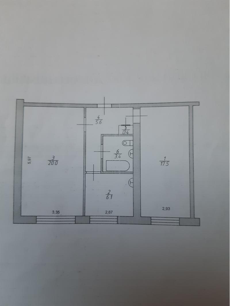 2-� ��������, 52 �2, 4/5 ��.
