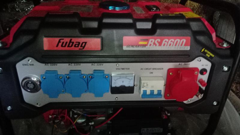 ���������� �������������� Fubag BS 6600